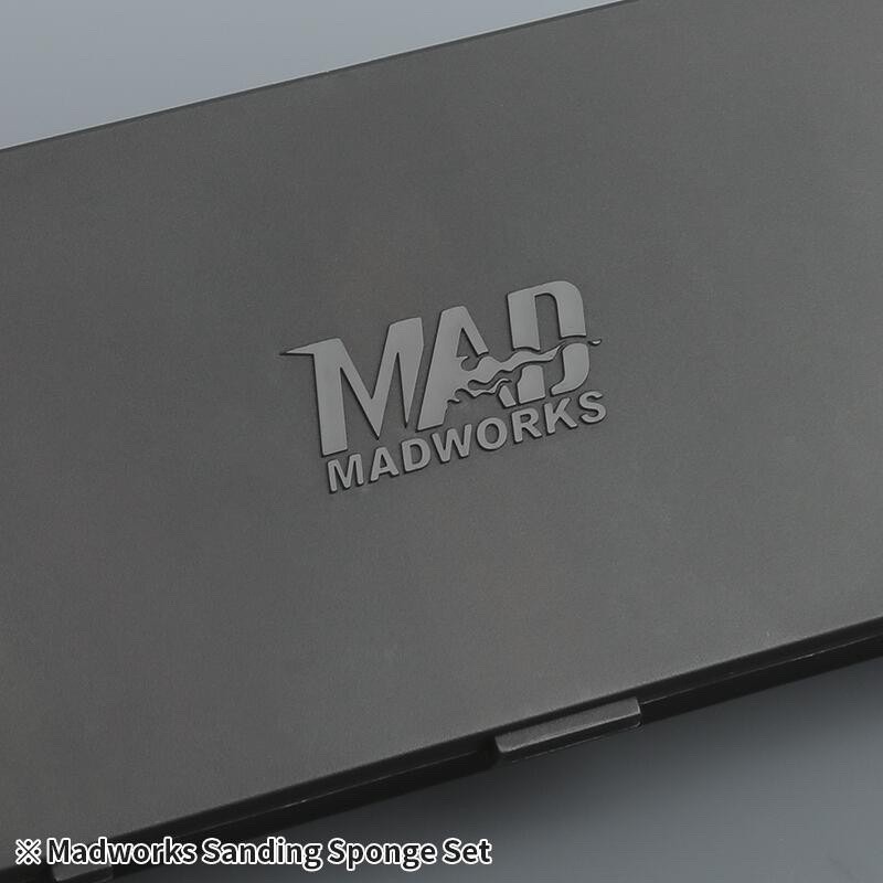 (Pandainn) Madworks 霧面砂紙分裝盒 SSB02 砂紙分裝盒 海綿砂紙 SSB-02 mad 模型工具-細節圖4