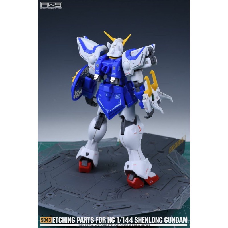 (Pandainn)非模型 鋼魂 AW9 S43 1/144 HG XXXG-01S 神龍鋼彈 專用改造蝕刻片-細節圖3