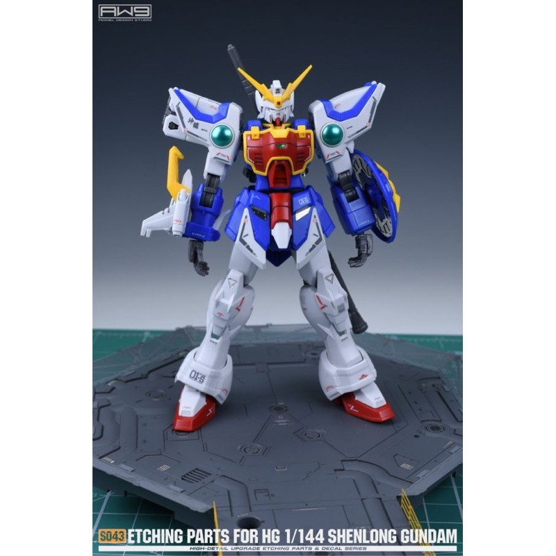 (Pandainn)非模型 鋼魂 AW9 S43 1/144 HG XXXG-01S 神龍鋼彈 專用改造蝕刻片-細節圖5
