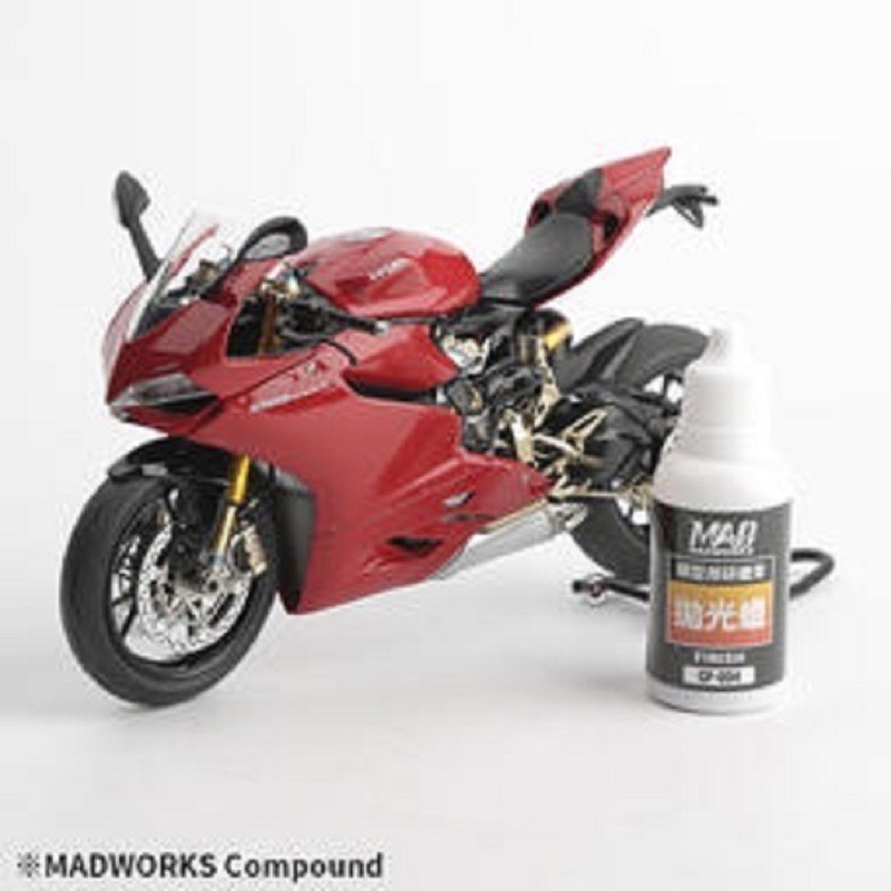 (Pandainn) Madworks 研磨膏 平目 研磨膏粗中細 拋光蠟 拋光海綿輪 研磨 拋光 mad 模型工具-細節圖5