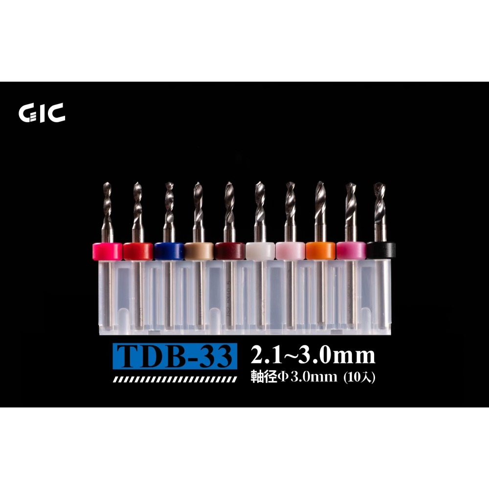 (Pandainn)現貨 GIC TDB12 TDB13 TDB31 TDB32 TDB33 鑽頭 鑽針 模型用-細節圖5