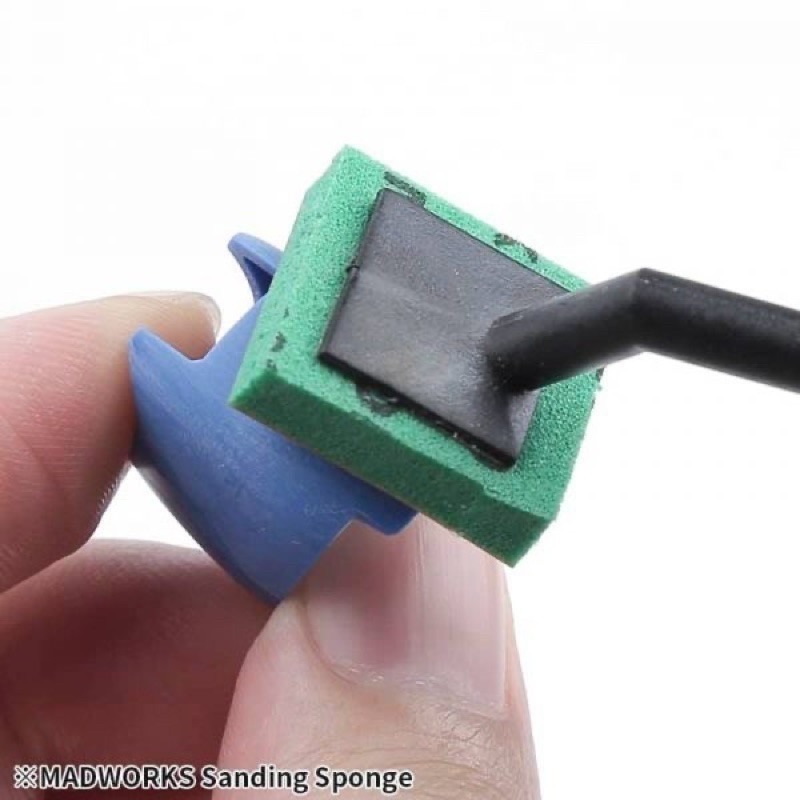 (Pandainn) Madworks 海綿砂紙 綜合包 成形色專用包 2mm 3mm mad 砂紙 打磨 模型工具-細節圖2
