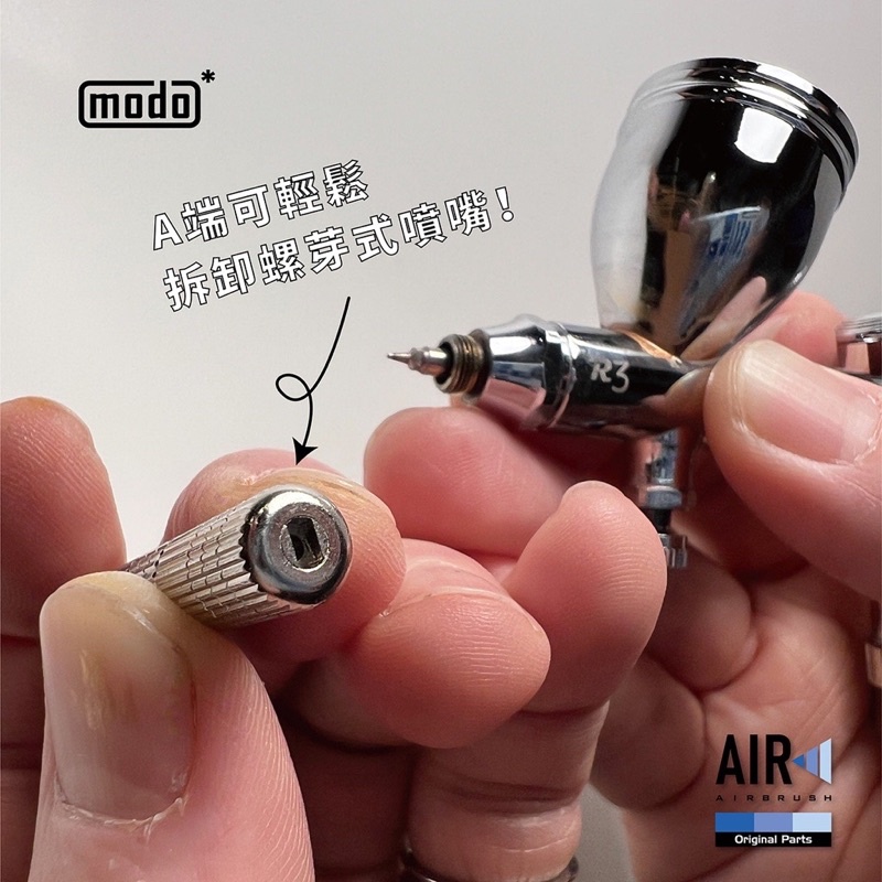 [Pandainn] 摩多 modo modo AIR   C299 三合一噴筆救援工具 R3 R5適用 清潔拆卸-細節圖2