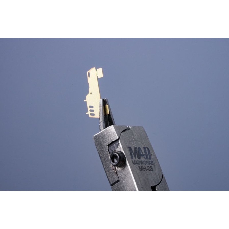 (Pandainn)現貨 Madworks  MH08 蝕刻片折彎鉗 (夾取折彎專用，無剪切功能) mad 模型工具-細節圖6
