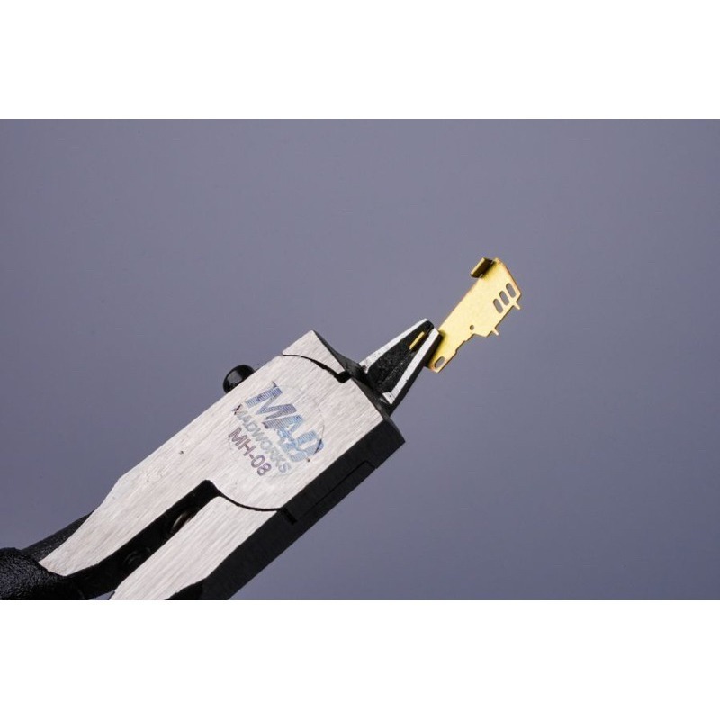 (Pandainn)現貨 Madworks  MH08 蝕刻片折彎鉗 (夾取折彎專用，無剪切功能) mad 模型工具-細節圖7