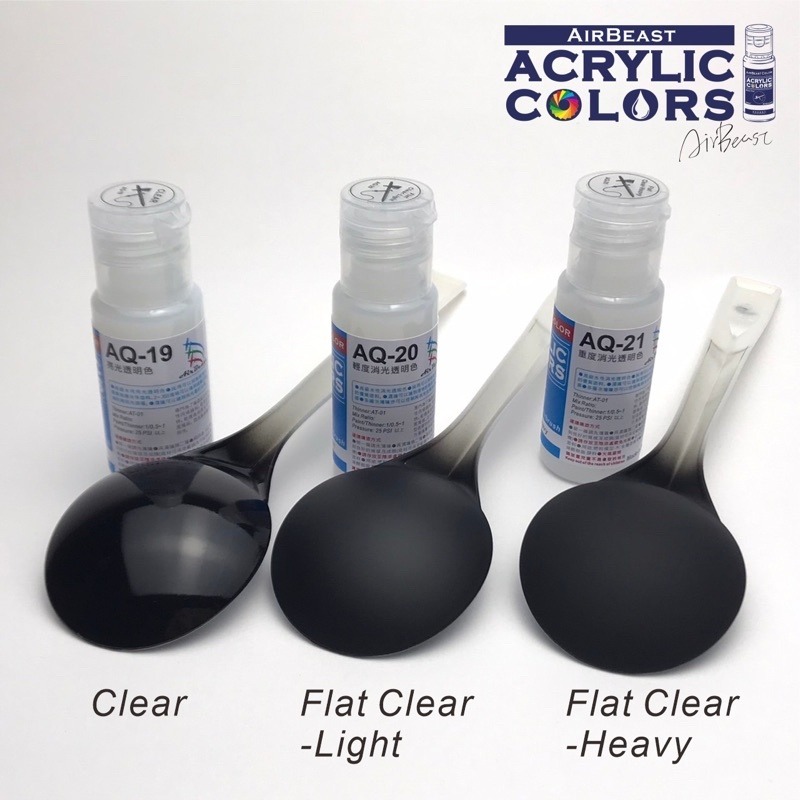 (Pandainn) Airbeast 空中野獸 AQ19  AQ20 AQ21 水性漆 透明亮光 消光透明 壓克力漆-細節圖2