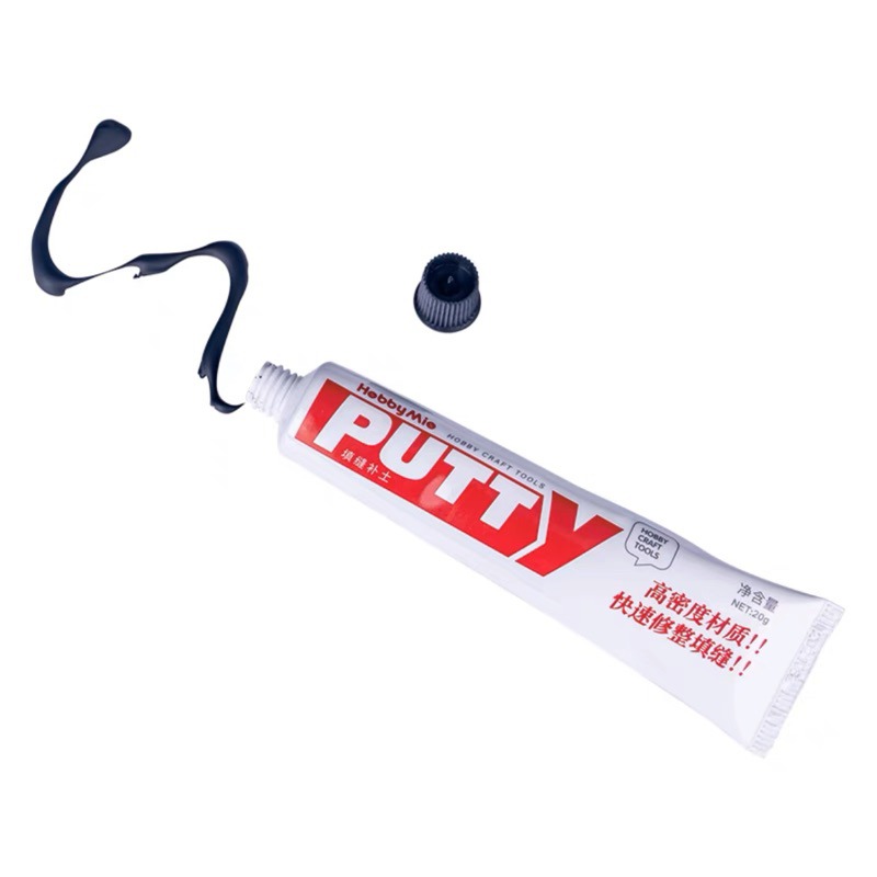 (Pandainn) 喵匠 Hobbymio 高密度填缝補土  牙膏補土 快乾配方  细腻密度高-規格圖6