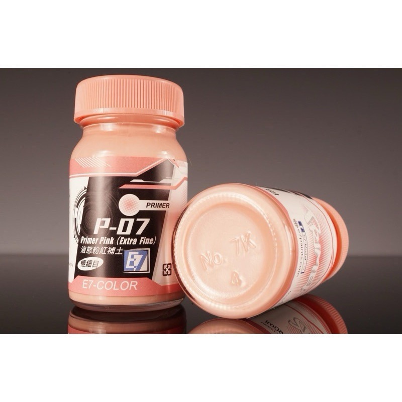 (Pandainn) E7 E7模型漆 P系列液態補土 模型漆 硝基漆 黑補土 白補土 灰補土 粉紅補土 模型專用-細節圖9