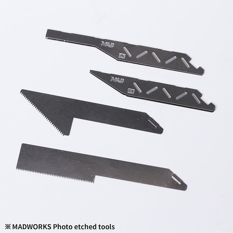 (Pandainn) Madworks MT 刻線板 精密蝕刻 打磨板 鋸片 刻線板 折彎板 MT19 mad 模型工具-細節圖7
