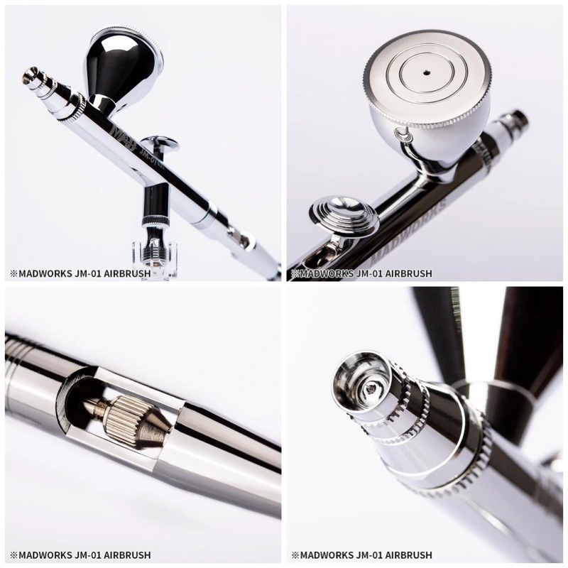 (Pandainn)現貨 Madworks JM00 JM01 噴筆 0.35子彈型噴嘴 JM00全配版 噴筆 mad-細節圖4