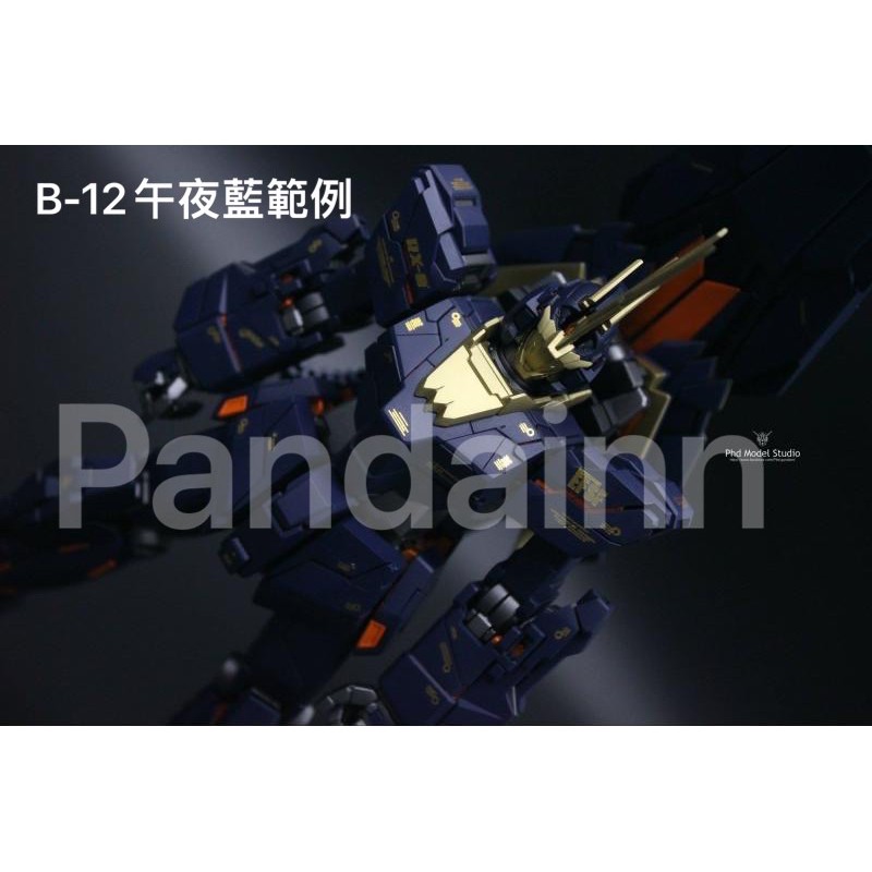 [Pandainn] E7 E7COLOR  B系列基本色 噴漆 午夜藍 骨架灰 機械白 模型漆 硝基漆-細節圖5