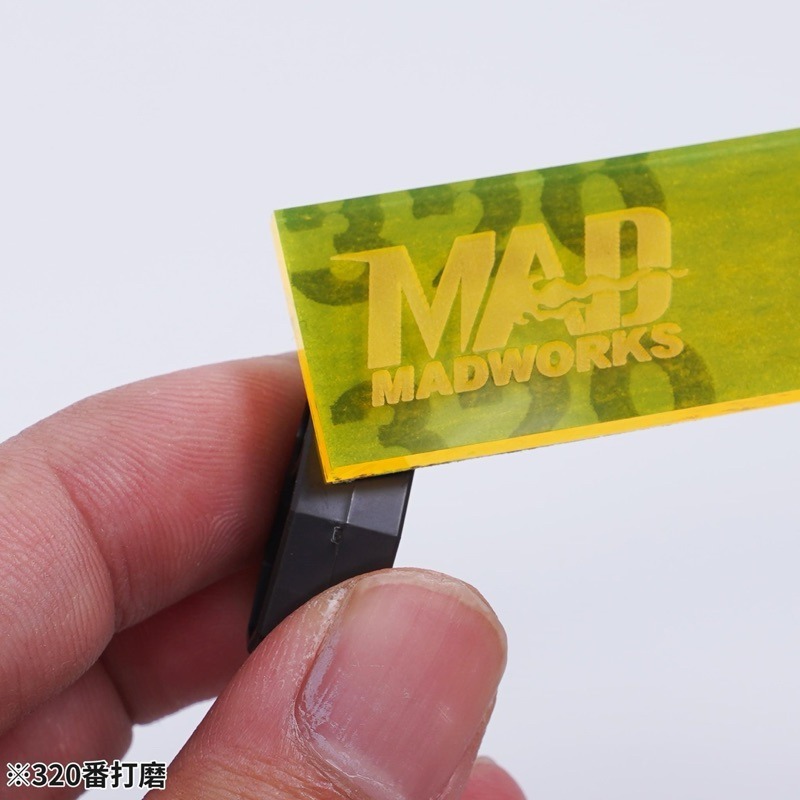 (Pandainn) Madworks mad打磨板 6色打磨板 低黏度背膠砂紙 模型打磨板 打磨板  mad 模型工具-細節圖8