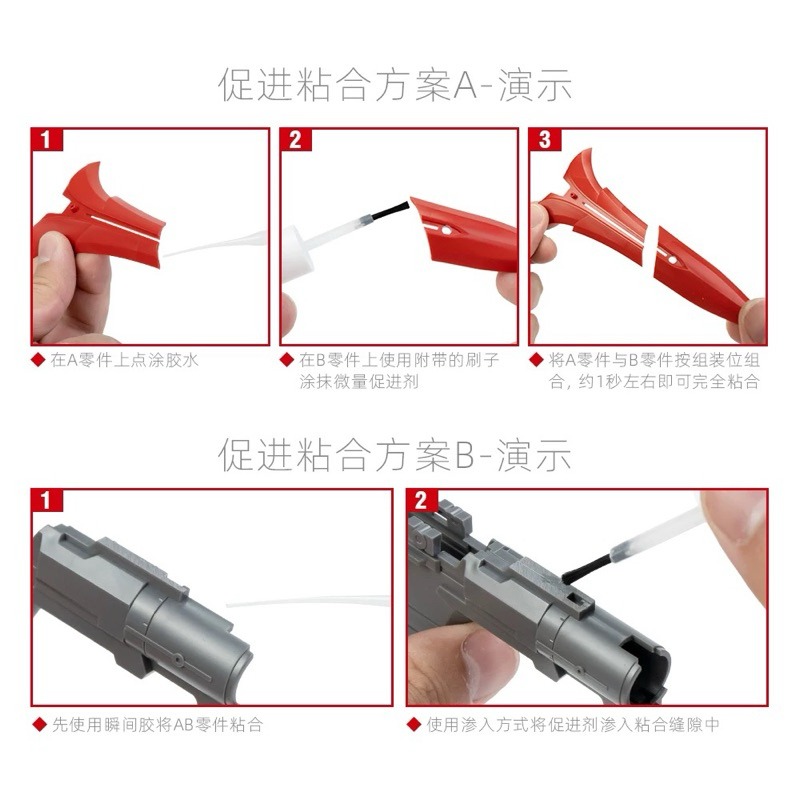 (Pandainn) 喵匠 hobbymio 瞬間膠  模型用膠水 高硬度 低白化-細節圖4