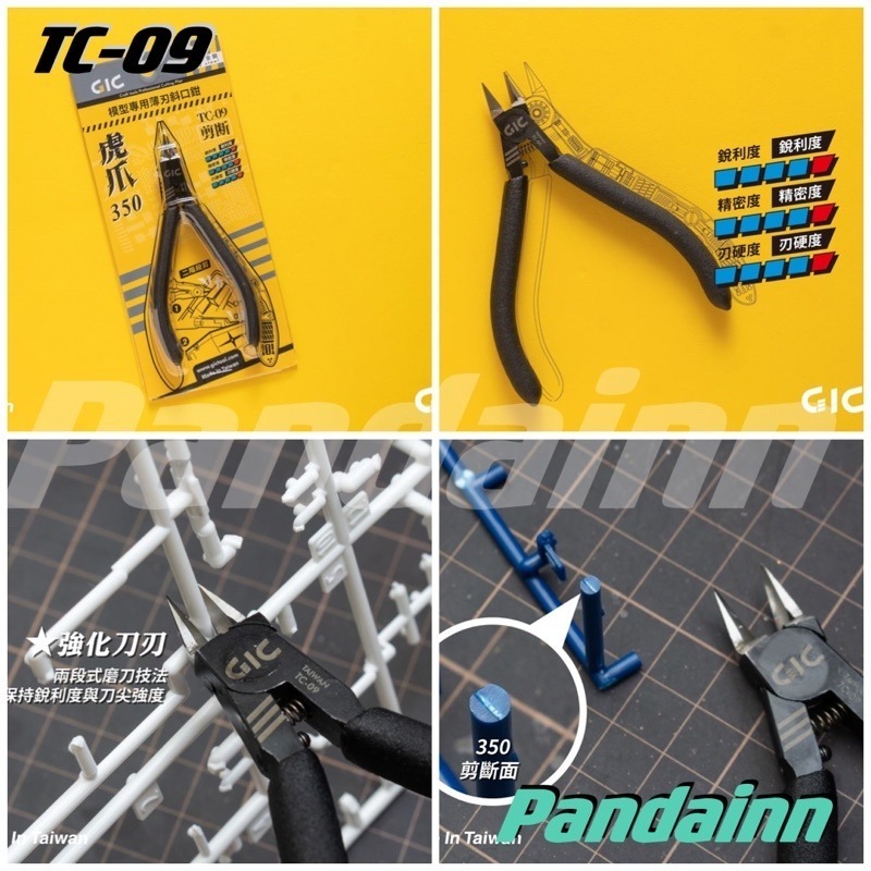 [Pandainn]現貨 GIC 單刃斜口鉗 斜口鉗 TC02  TC06 TC08 TC09 TC10 TC21-細節圖5