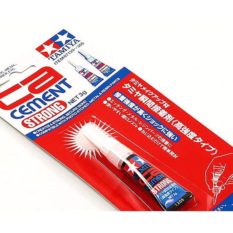 [Pandainn]現貨 田宮 TAMIYA 87139 CEMENT 瞬間接著劑  黏著劑 適合金屬蝕刻片-細節圖3