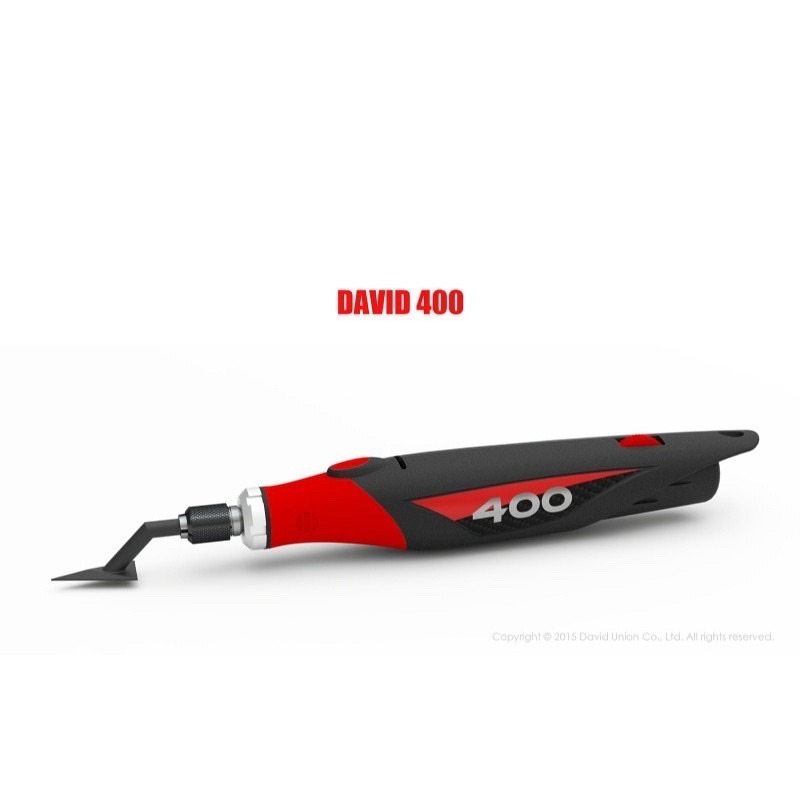 (Pandainn) 大衛 DAVID UNION D400 附11支刀具配件 模型用 打磨機  塑膠模型 線性打磨機-細節圖2