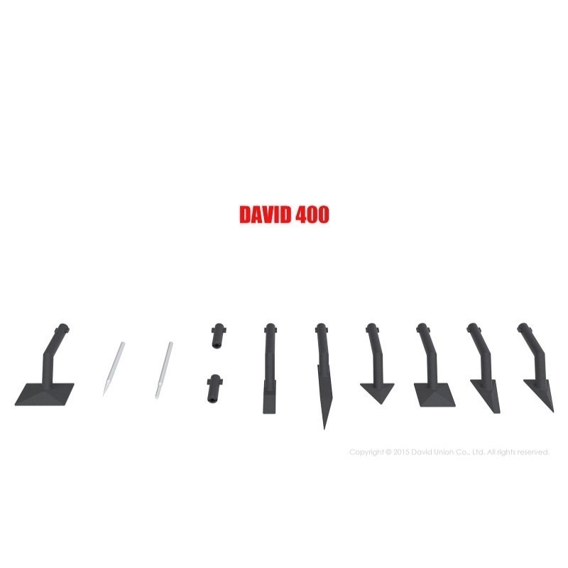 (Pandainn) 大衛 DAVID UNION D400 附11支刀具配件 模型用 打磨機  塑膠模型 線性打磨機-細節圖4