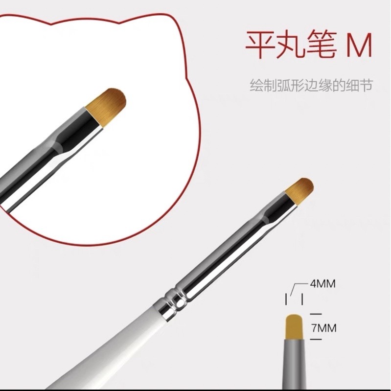 (Pandainn) 喵匠  hobbymio 模型 上色筆 面相筆 筆塗 上色 模型工具-規格圖7