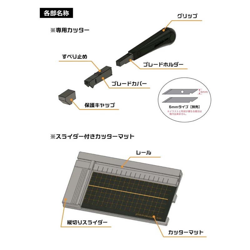 [Pandainn]現貨 日本 向上委員會 Plamokojo 遮蓋膠帶切割台-細節圖2