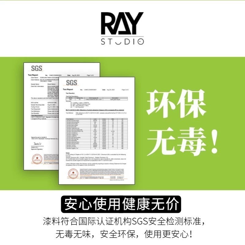 (Pandainn) Ray的模型世界 擬真模型 麥克筆 馬克筆 EX 金屬色 鋼彈模型 手塗 ray-細節圖3