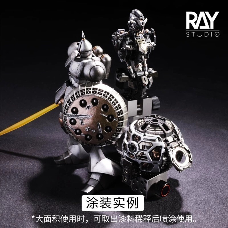 (Pandainn) Ray的模型世界 擬真模型 麥克筆 馬克筆 EX 金屬色 鋼彈模型 手塗 ray-細節圖4