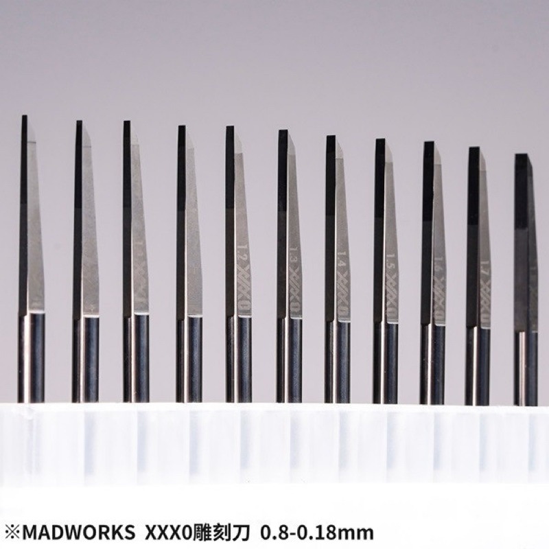 ［Pandainn]預購2月 MADWORKS MAD XXX0 Mr.PRO 超細晶粒度鎢鋼雕刻刀-細節圖9