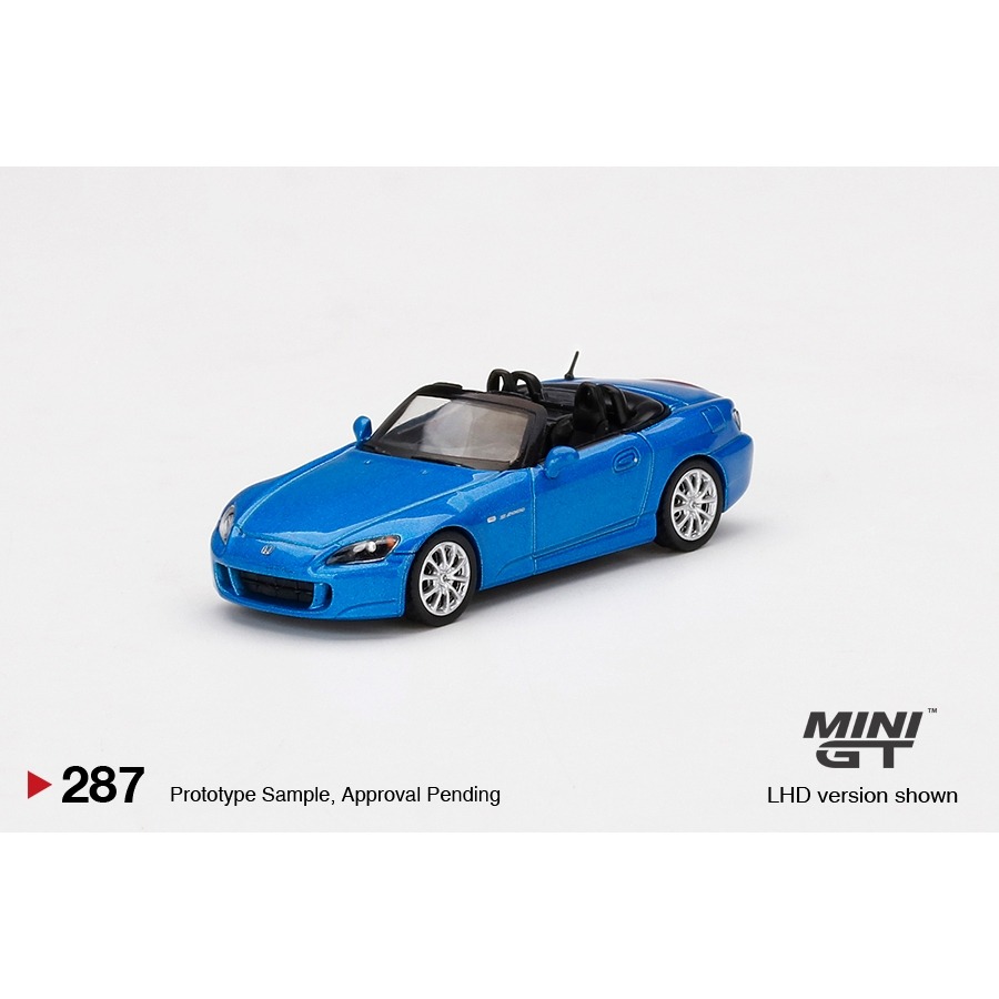 (Pandainn) Mini GT #287 Honda S2000 (AP2) Laguna Blue Pearl-細節圖2
