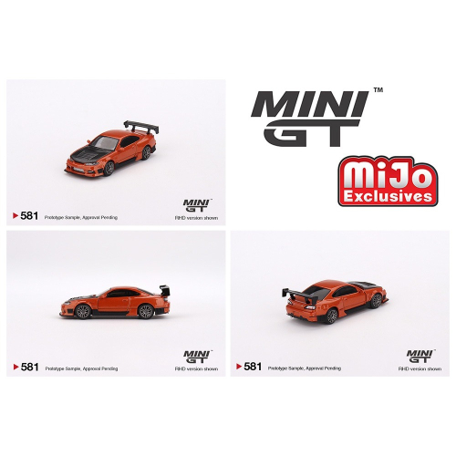 (Pandainn) Mini GT #581 1:64 Nissan Silvia S15 D-MAX 美版吊卡