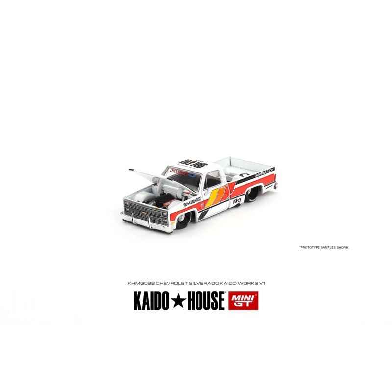 (Pandainn) Mini GT KHMG082 Chevrolet Silverado Kaido V1 1/64-細節圖2
