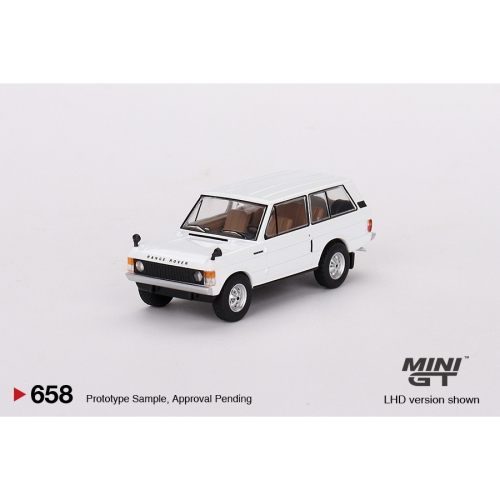 (Pandainn) Mini GT #658 Range Rover Davos White 1:64 模型車