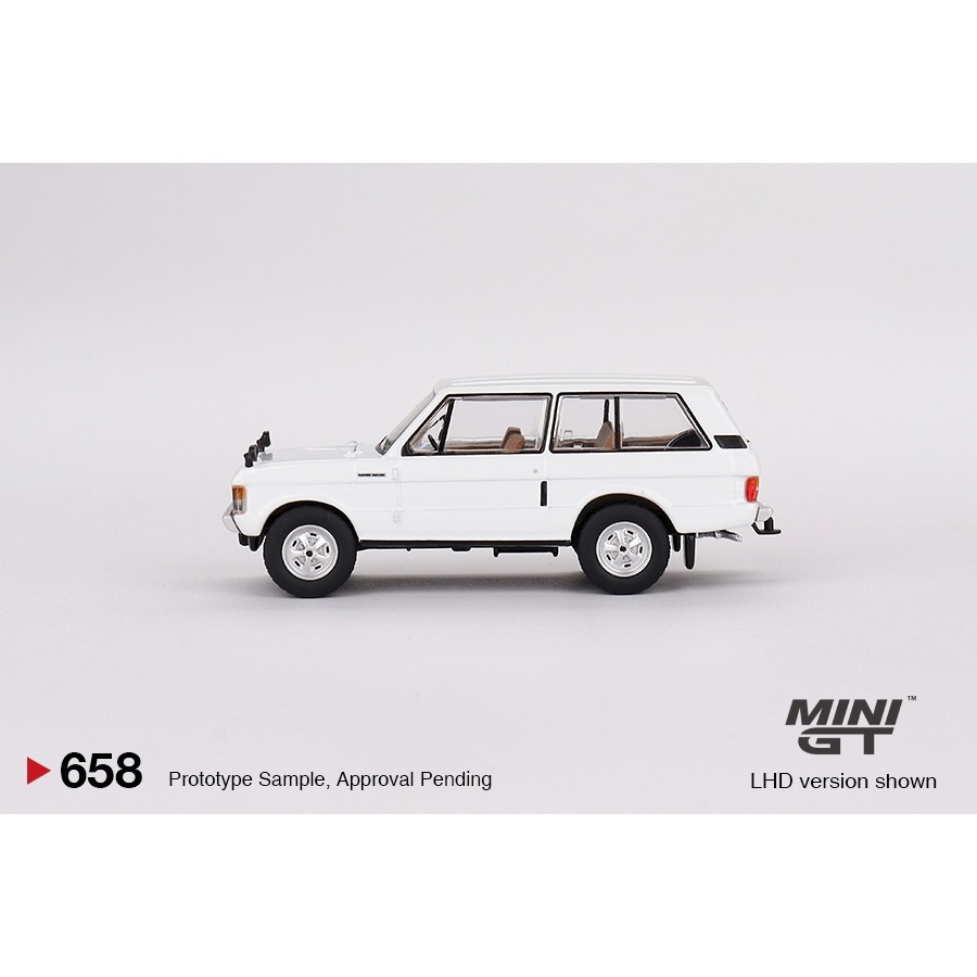 (Pandainn) Mini GT #658 Range Rover Davos White 1:64 模型車-細節圖3