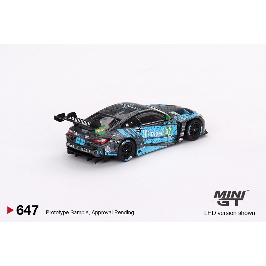 (Pandainn) Mini GT # 647 BMW M4 GT3 #97 1:64 模型車 模物雜貨店-細節圖2