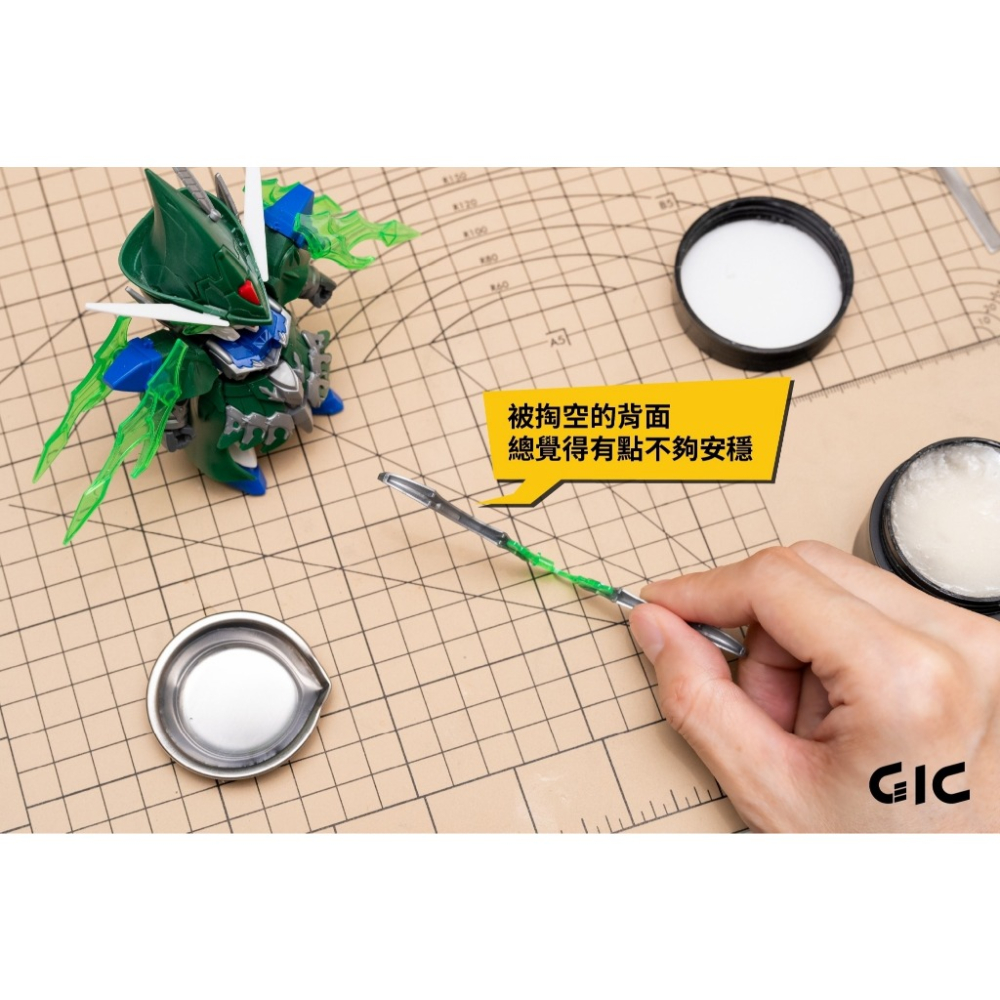 (Pandainn)預購 GIC TC26 TC27 光固化黏土 UV手電筒 修補 填補 紫外線 模型用-細節圖8