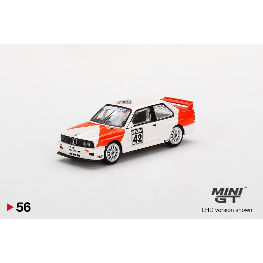 (Pandainn) Mini GT #56 BMW M3 E30 1:64 模型車 模物雜貨店-細節圖2