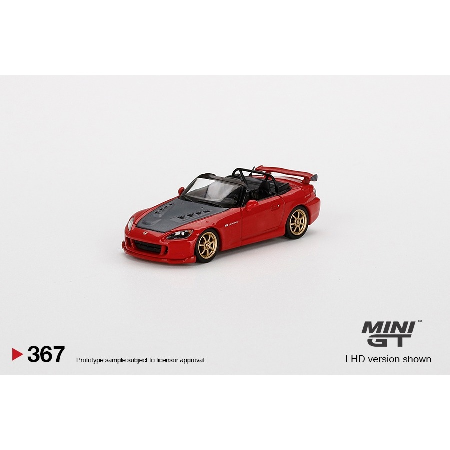 (Pandainn) Mini GT #367 HONDA S2000 NUGEN 1:64 模型車 模物雜貨店-細節圖2