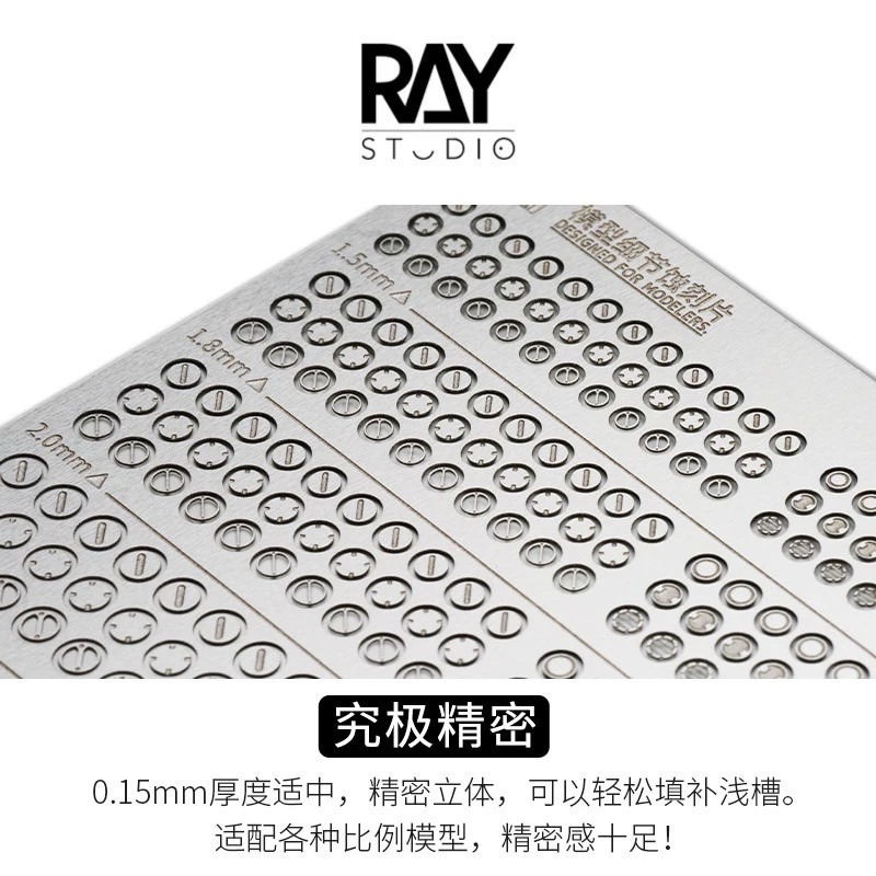 (Pandainn) Ray的模型世界 金屬蝕刻片 細節改造 蝕刻片 鋼彈 ray-細節圖3