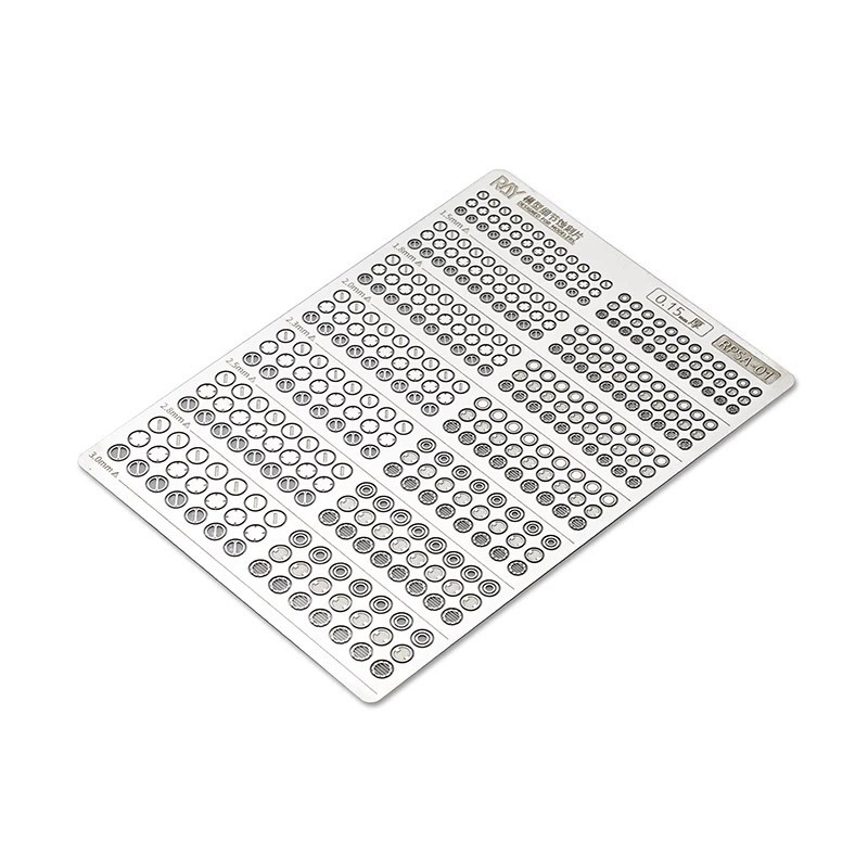 (Pandainn) Ray的模型世界 金屬蝕刻片 細節改造 蝕刻片 鋼彈 ray-規格圖4