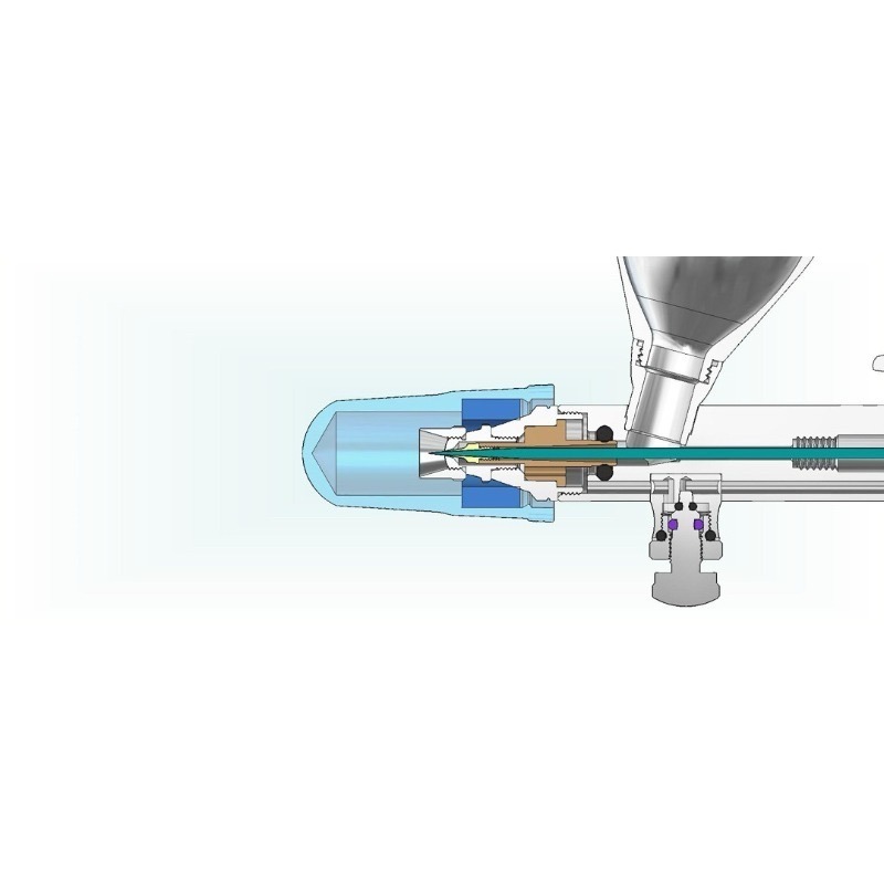 (Pandainn)現貨 Madworks 噴筆專用硬質 漱洗蓋 M/S mad 模型工具-細節圖7