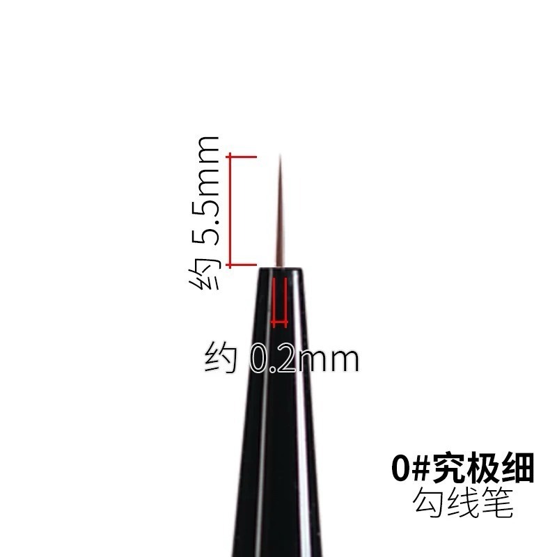 （Pandainn) Ray的模型世界 模型用 勾線筆 上色筆 鋼彈 軍模 ray-規格圖7