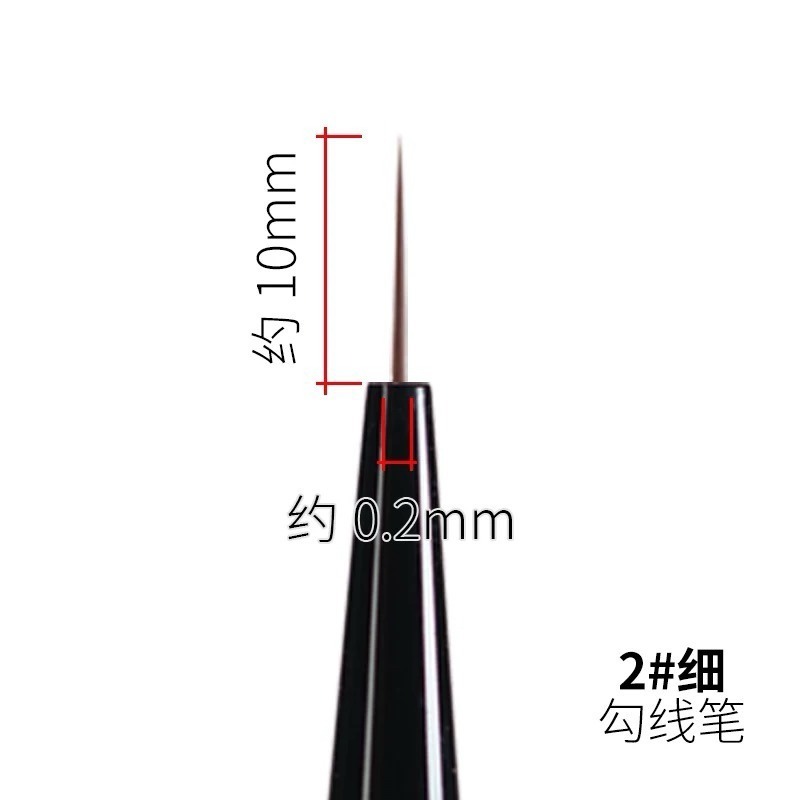 （Pandainn) Ray的模型世界 模型用 勾線筆 上色筆 鋼彈 軍模 ray-規格圖7