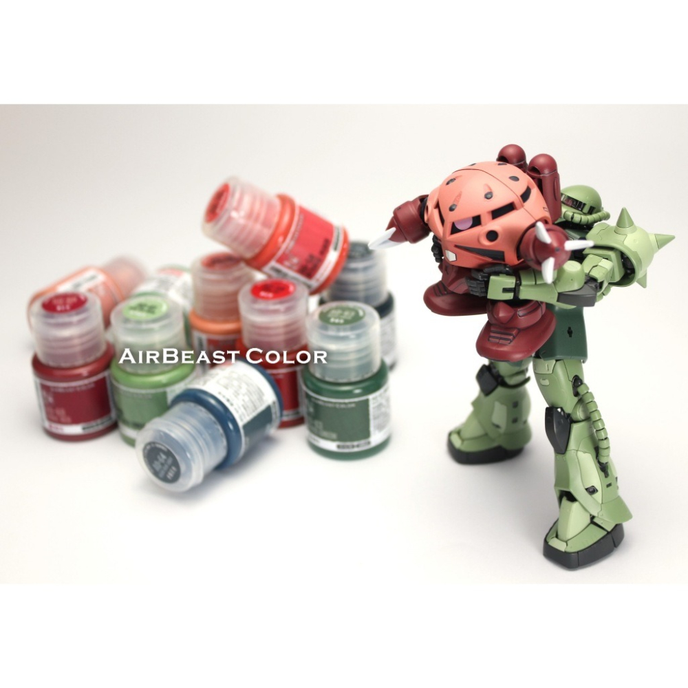 (Pandainn)現貨 Airbeast 吉翁配色組 水性漆 壓克力漆 空中野獸 AQ56 AQ66 AQ76 模型用-細節圖5