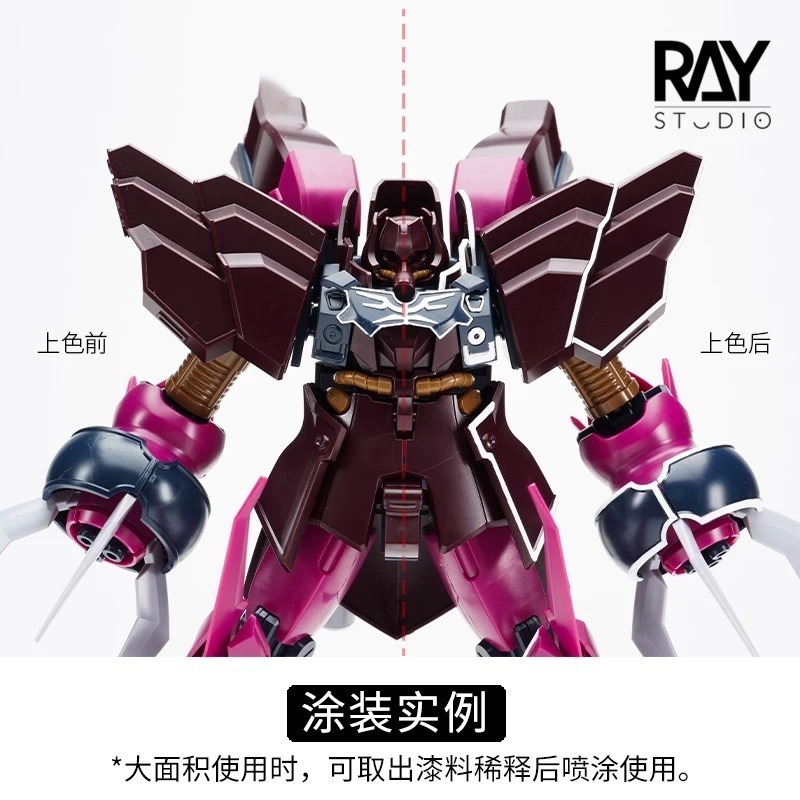 (Pandainn) Ray的模型世界 色彩科學 麥克筆 筆塗 鋼彈 模型工具 ray-細節圖3