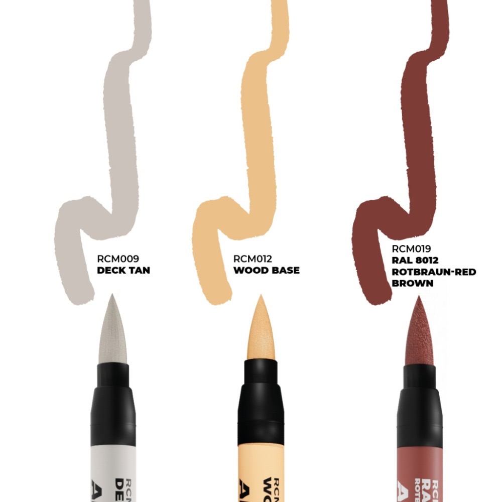 AK-RCM104麥克筆套組3色