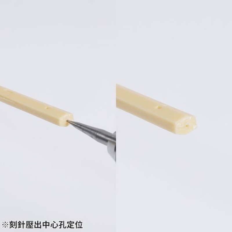 (Pandainn)現貨 Madworks 打樁定位器(小) 直徑1mm 1包10入 mad 模型工具-細節圖3