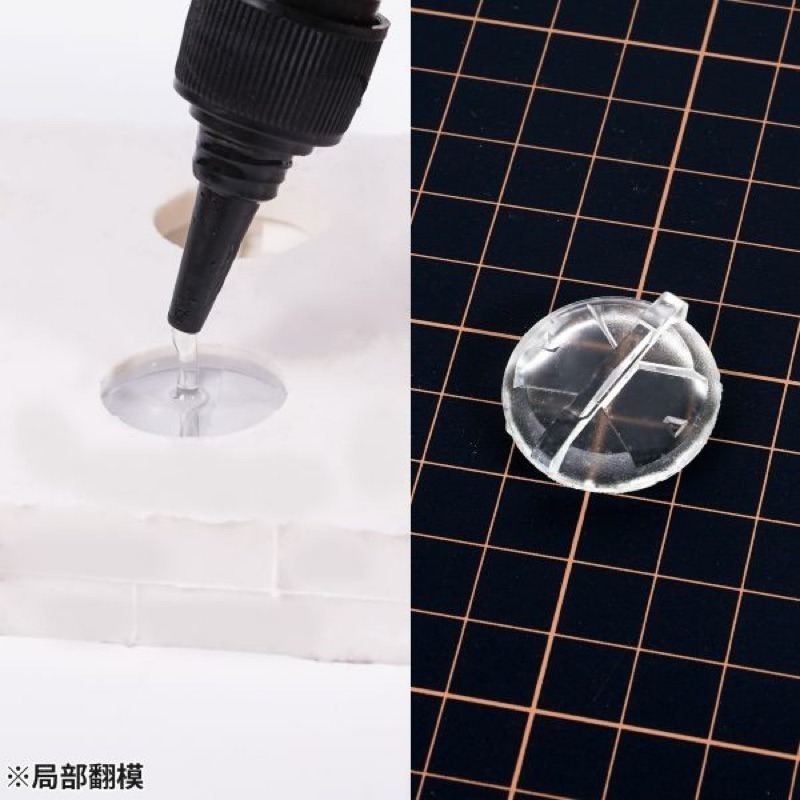 (Pandainn) Madworks UV000 高黏性紫外線光固化膠 紫外線手電筒 光固化 mad 模型工具-細節圖8