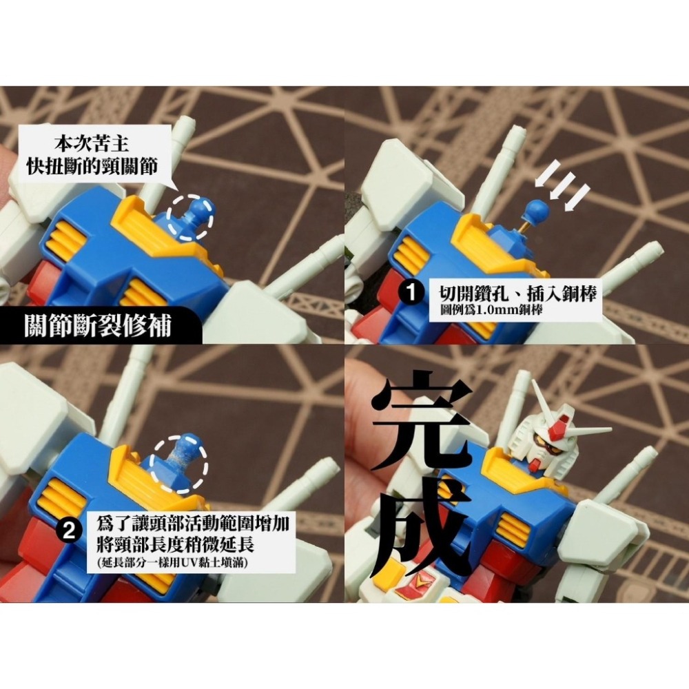 (Pandainn) GIC TC29 改造銅棒 打樁銅棒 模型改造 打樁 銅棒 模型工具-細節圖6