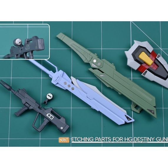 (Pandainn)現貨非模型 鋼魂 AW9 S67 HG 1/144 命運鋼彈 SPEC II 改造蝕刻片 附水貼-細節圖7