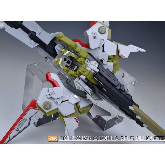 (Pandainn)非模型 鋼魂 AW9 S68 HG 1/144 神王宙斯型外掛裝備 改造蝕刻片 附水貼 aw9-細節圖2