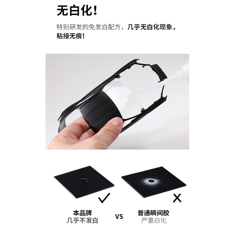 (Pandainn) Ray的模型世界 鋼Plus 低白化 瞬間膠 催化劑 模型用 ray-細節圖8