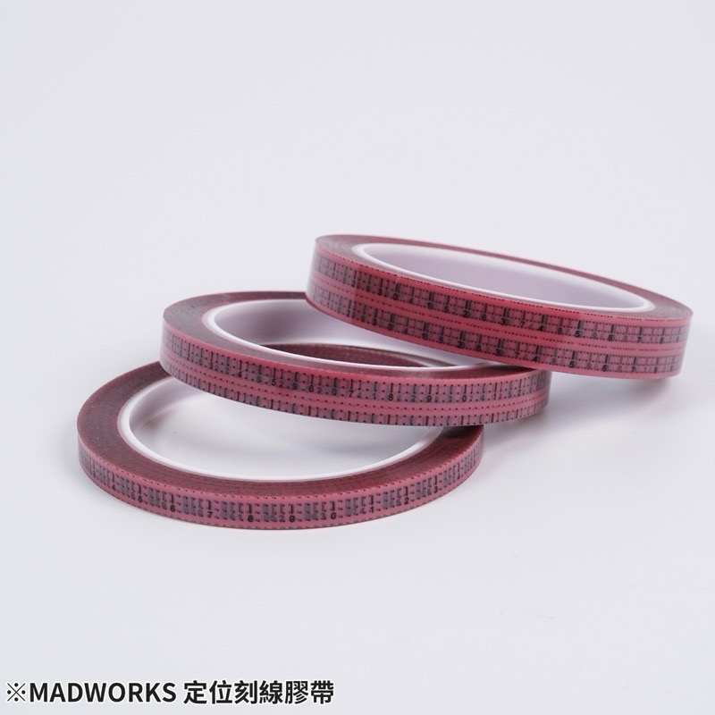 (Pandainn) Madworks 定位刻線膠帶 刻線 8mm 12mm 16mm mad 模型工具-細節圖2